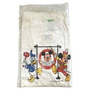 ☆希少 未使用 キッズ用 50s〜70s VINTAGE USA製 MICKEY MOUSE CLUB ミッキーマウスクラブ 半袖Tシャツ XL【レターパックライト郵送可】C