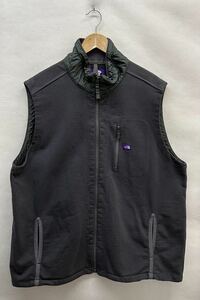 20230723【THE NORTH FACE】ノースフェイス PURPLE LABEL NP2210N High Bulky French Terry Field Vest ベスト M 