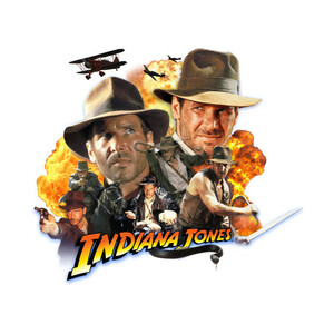 【Tシャツ】　『Indiana Jones』　インディジョーンズ　ハリソン・フォード　映画　S／M／L／XL