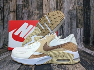 最後 27cm ナイキ エアマックス エクシー コルク 検 メンズ/26.5cm AIR MAX 90/オマージュ DJ1975-001 白/茶/ホワイト/ベージュ/クリーム