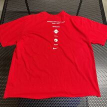 レア ナイキ NIKE ソフ soph fcrb 2001 2002 bombonera 半袖 Tシャツ 赤 レッド スソカットされてますbristol_画像3