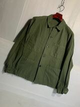SYNAPS シナップス 日本製　緑　カバーオール　ジャケット エンジニアコート　ワークジャケット　カーキ　M_画像9