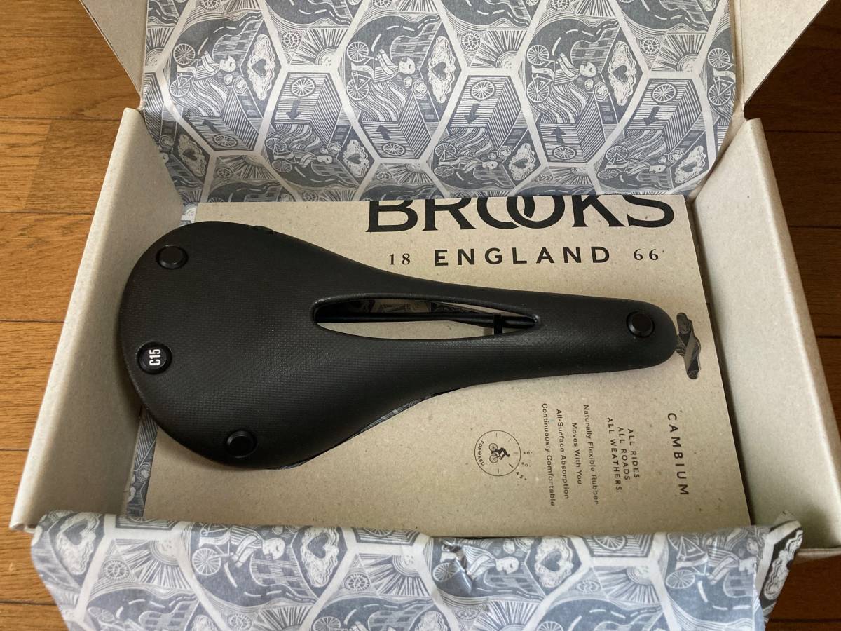 ヤフオク! -「brooks サドル cambium」の落札相場・落札価格