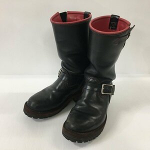 TEI[ secondhand goods ] WESCO CUSTOM BOSS VIBRAM#100 red lining engineer boots waste ko Boss Vibram sole (164-230708-TS-12-TEI)