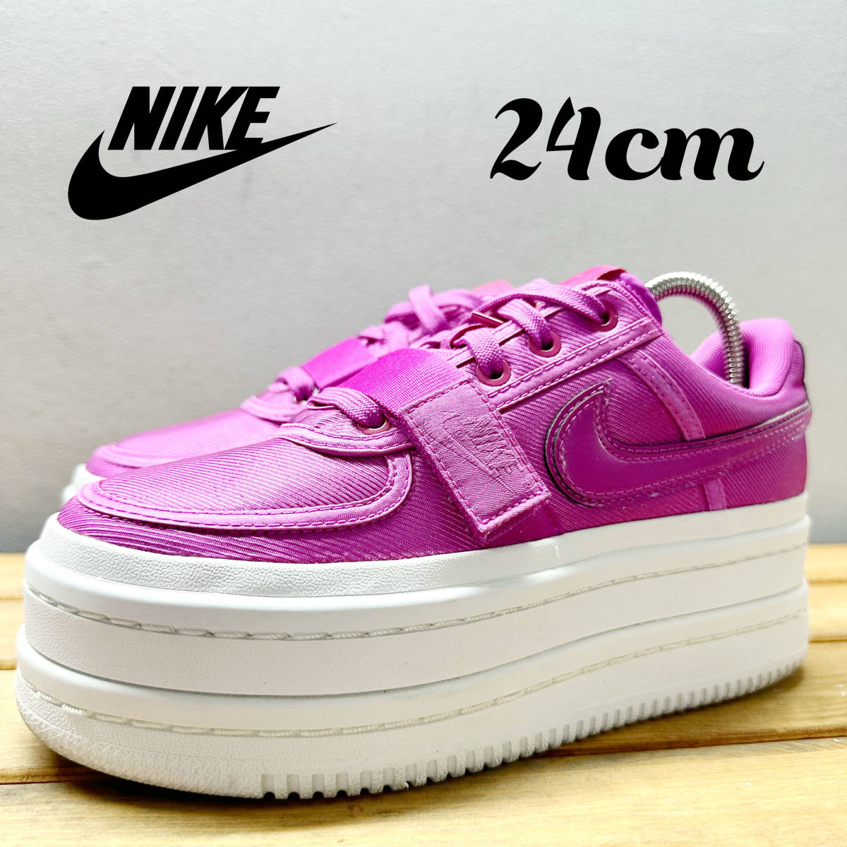 送料無料 23 5cm W NIKE VANDAL 2K AO2868-500 NEON PINK ナイキ