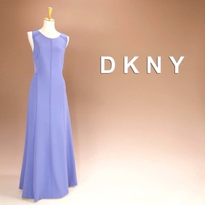  new goods DKNY 8/13 number Donna Karan blue long dress party dress wedding two next .... presentation musical performance .. call formal shining 53H0607