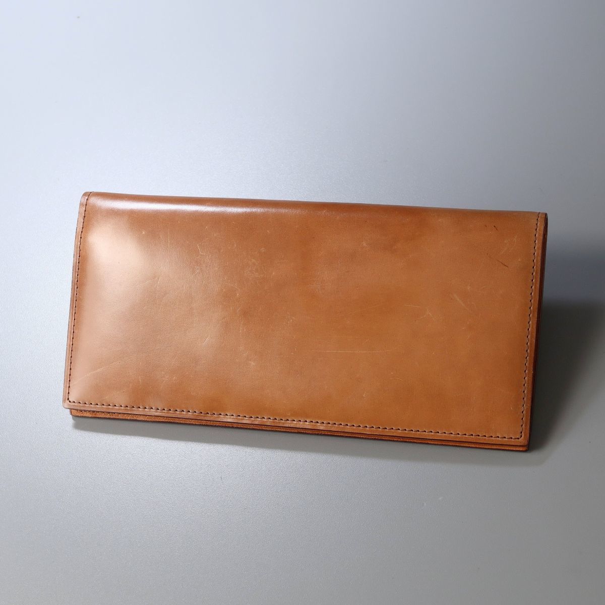 GN8695:Fico/フィーコ*メンズ*コードバンロングウォレット*レザー