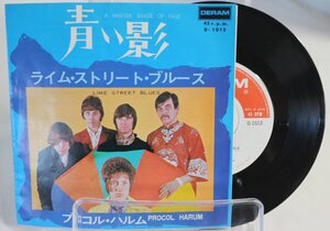 [TK0363EP] EP プロコル・ハルム（Procol Harum）/青い影 B面：ライム・ストリート・ブルース 見開きジャケ 解説 歌詞 名曲をドーナツ盤で