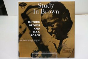 [TK2753LP] LP Clifford Brown and Max Roach / Study in Brown（クリフォード・ブラウン）国内盤 準美品 ライナー '71 盤面音質ともに良好