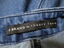 e710　ジェイブランド×セオリー　J BRAND for theory luxe　ジーンズ　ワイドデニム　紺　71-8_画像7