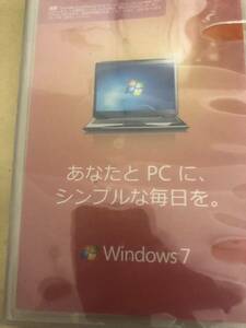 未使用 Windows7 Home PREMIUM 64bit アップグレード プロダクトキー