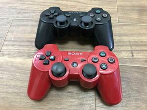 SONY CECHZC2J PS3 контроллер 2 шт работоспособность не проверялась Junk B-8527