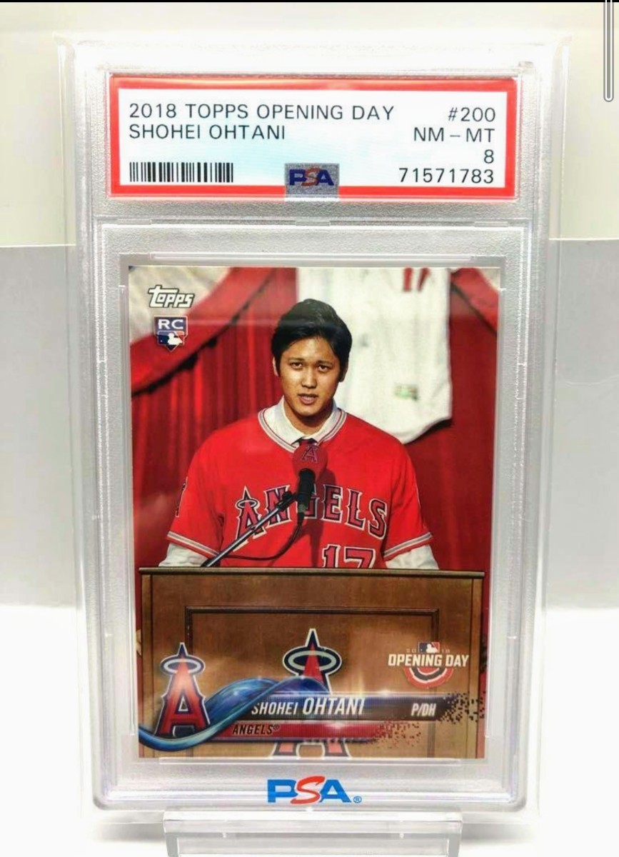 Topps2018 大谷翔平 RC ルーキーカード 希少 入団会見-