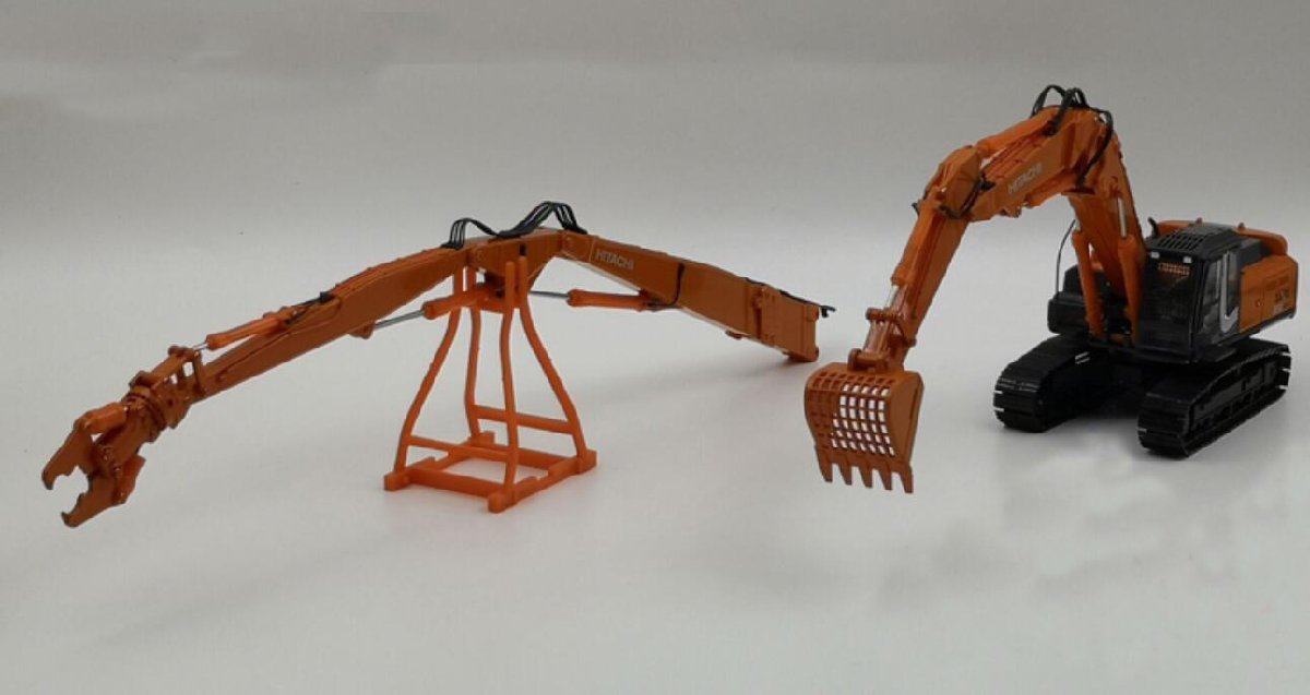 HITACHI ZAXIS 350LC 1/50 大型解体機 | testes.metalesp.com.br