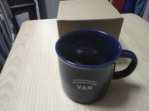 VAN JAC mug navy new goods unused J.PRESS Kent