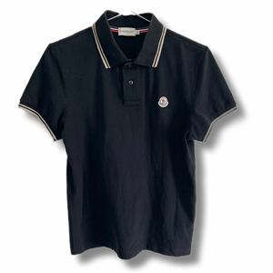 MONCLER Moncler polo-shirt black one Point 