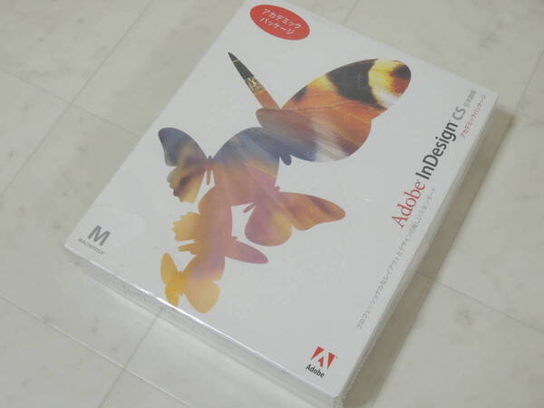 A-02022●未開封 Adobe Indesign CS Mac 日本語版