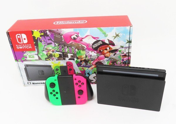 Yahoo!オークション -「ネオンピンク」(ニンテンドースイッチ本体