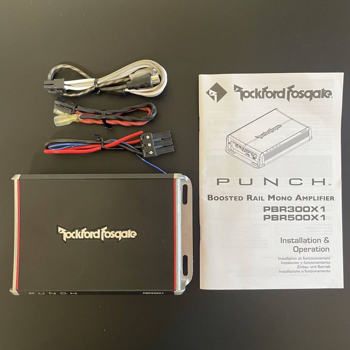 保証有り 動作OK ロックフォード Rockford Fosgate 6CH アンプ PUNCH