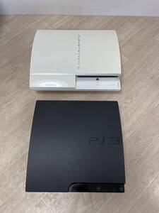 (3054) PlayStation 3 body together 2 pcs junk 