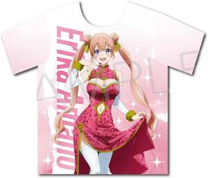 【新品】カッコウの許嫁 天野エリカ チャイナドレス フルグラフィックtシャツ アニメフルグラフィックtシャツ フリーsize