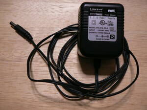 送料最安 410円 PAD212：LINKSYS D12-50-A　CISCO SYSTEMS　ACアダプタ　I.T.E Power Supply　出力 12V-500mA　中心＋極　動作品