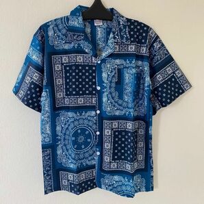 【新品】¥4480→¥3300 Paisley Bandanna Shirt ペイズリー バンダナ