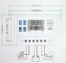 ソーラーチャージャーコントローラー1024H 【送料180円】_画像5