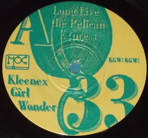 ☆7inch EP★US盤●KLEENEX GIRL WONDER「Long Live The Pelican Express」90s名曲!●_画像4