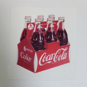 送料６３円〜 Coca-Cola コカ・コーラ ステッカー 95★検) クリアステッカー ウォールステッカー シール デカール