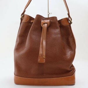 2307-98 Courreges shoulder bag Courreges leather made Brown pouch type 