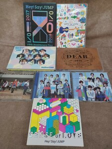 Hey! Say! JUMP CD DVD 8点 まとめ売り SENSE or LOVE 初回限定盤？ 2CD+DVD LIVE Tnur 2010 2015 2016 2017-2018 OUER THE TOP 音楽