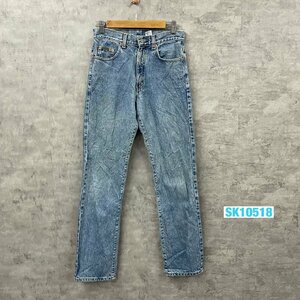 Calvin Klein Jeans USA製 ライトブルー ジップフライ デニムジーンズパンツ 7 実寸W28in BJXJI37 USA 海外輸入 古着 SK10518