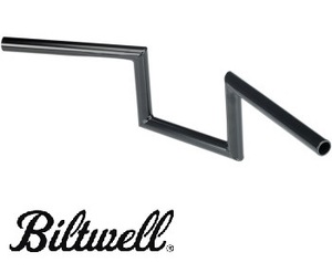 BILTWELL 6010-2016 ゼッド ブラック ハンドルバー DS 0601-5125 1インチ Handlebar Zed Black