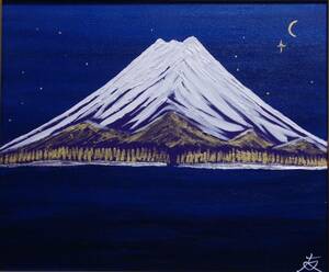 Art hand Auction ≪Komikyo≫TOMOYUKI･Tomoyuki, Mont Fuji trois mois, peinture à l'huile, F8 N° : 45, 5cm×37, 9 cm, Peinture à l'huile unique en son genre, Peinture à l'huile neuve de haute qualité avec cadre, Signé à la main et authenticité garantie, peinture, peinture à l'huile, Nature, Peinture de paysage