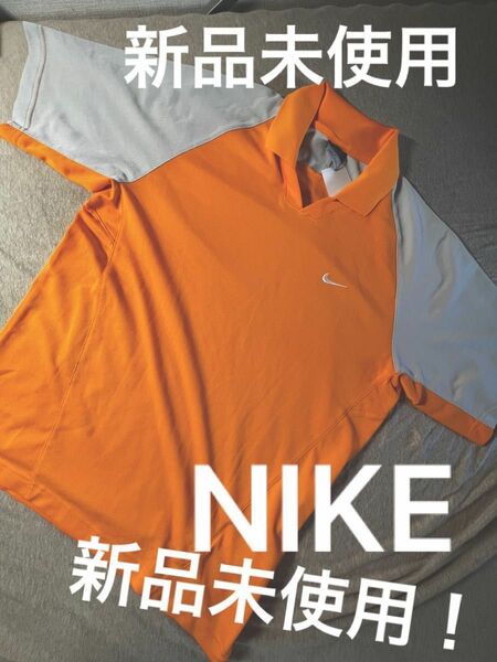 【新品未使用！】NIKE 半袖シャツ　ワイシャツ　レア　刺繍