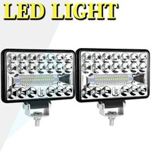 LED ワークライト 作業灯 5インチ 108W 6500K 農業機械 投光器 前照明灯 建設機械 前照明灯 トラック SUV 5C-108W 12V/24V 2個_画像1