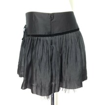 JILL STUART ジル スチュアート ブラック 裾チュールレース スカート サイズ4（約XLサイズ相当） タグ付き未使用 日本製_画像3