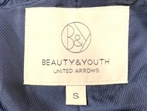 ビューティアンドユース ユナイテッドアローズ BEAUTY&YOUTH UNITEDARROWS ダッフルコート サイズS ネイビー レディース 冬物 コート_画像3