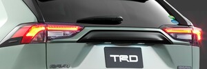 【TRD/ティーアールディー】 バックドアガーニッシュ トヨタ RAV4 MXAA52/MXAA54/AXAH52/AXAH54 '19.04~ [MS316-42001]