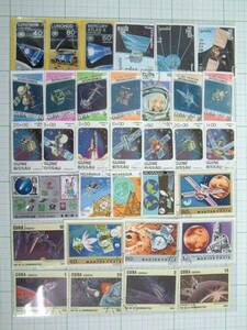 ★ 宇宙 世界 の 切手 約100枚 スタンプ コスモス ユニバーサル space ★ 格安 珍品 コレクション 再入荷