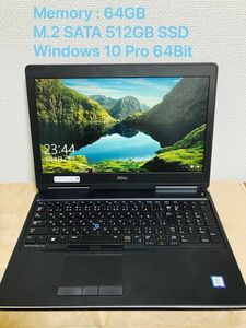 【ハイスペック】Precision 7510 CAD用