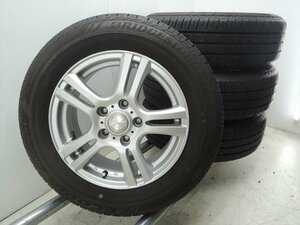 送料無料! 195/65R15 ブリヂストン ECOPIA NH100RV エコピア 15×6J 5H114.3 +45 2019年製 4本 夏タイヤ 手渡し可!個人宅着払い!C384