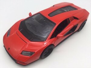 1台売り 赤 1/38 ランボルギーニ カウンタック　LPI 800-4 ミニカー スーパーカー Lamborghini ハイブリッドカー 新品