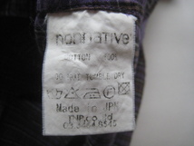 美品日本製!!ノンネイティブ NONNATIVE*胸ポケット付き チェック柄半袖ボタンダウンシャツ 1 実寸S 紫×黒×茶×白_画像6