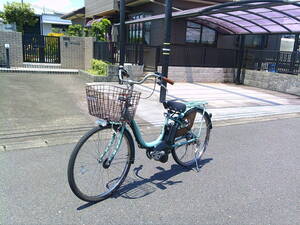  Yamaha PAS..... павильон Gifu б/у велосипед с электроприводом 26 дюймовый PAS Natura 3 уровень LEDlichuum аккумулятор подарок p