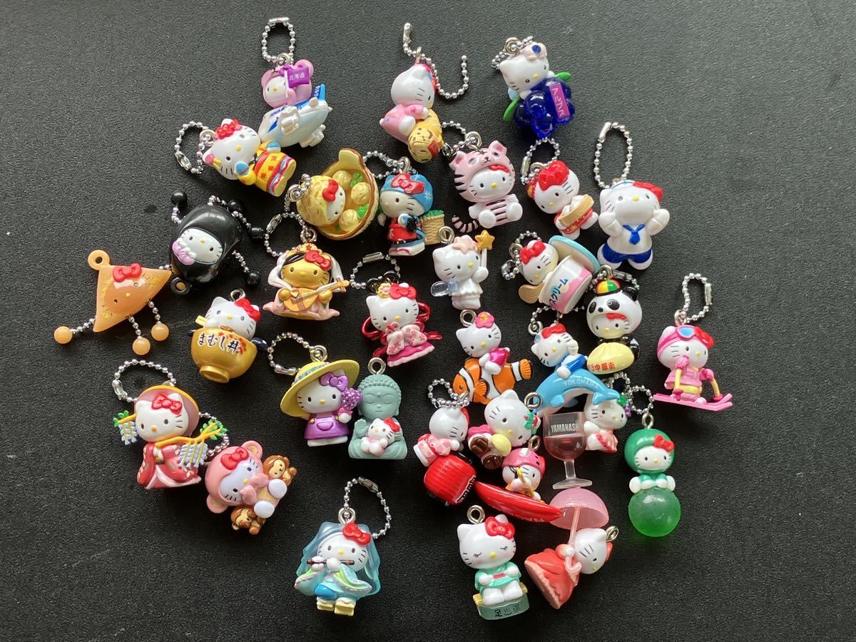高質 ご当地ハローキティ キーホルダー5体セット【C】 キャラクター