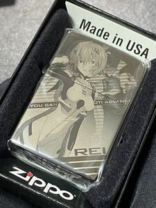 zippo エヴァンゲリオン 綾波レイ 両面加工 希少モデル 2009年製 REI EVANGELION ケース 保証書付き