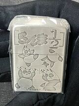 zippo らんま1/2 パンダ 両面刻印 限定品 希少モデル 2022年製 ② 作者サイン入り ケース 保証書付き_画像5