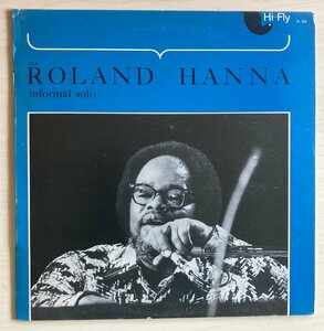 LPA22119 ローランド・ハナ ROLAND HANNA / INFORMAL SOLO 輸入盤LP イタリア